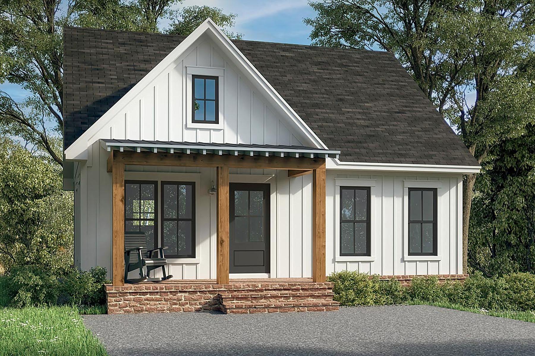 Ella's Retreat architectural model render — 981 sq ft ADU by Langone Site Services