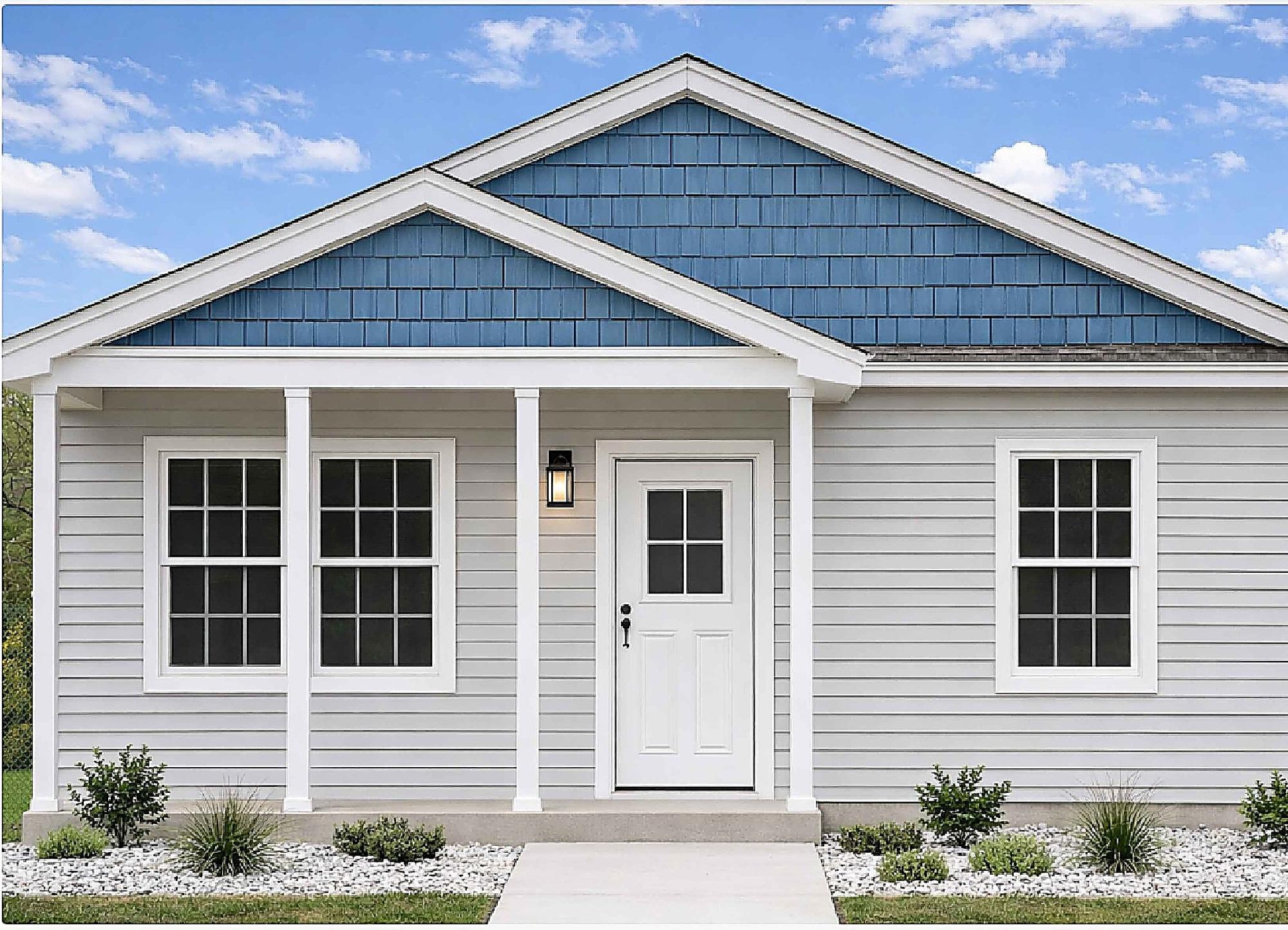 The Shapleigh architectural model render — 800 sq ft ADU by Langone Site Services