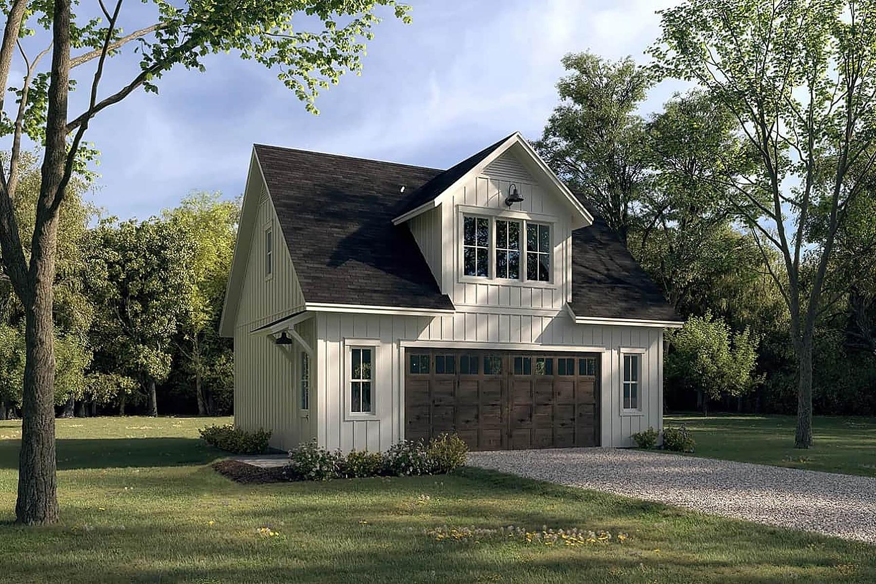 The Wakefield architectural model render — 525 sq ft ADU by Langone Site Services